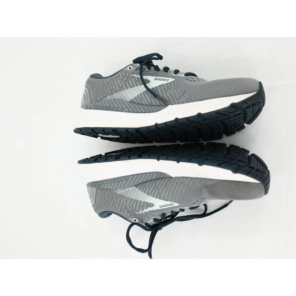 Brooks‎ Addiction GTS 15 Running Shoes Gray Navy Support Sneakers 10.5 Women